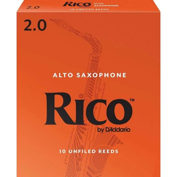 D\'Addario Woodwinds Rico RJA1020 Alto Saksafon Kamışı No:2