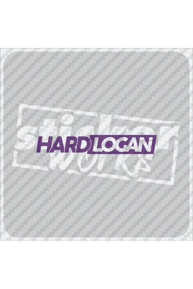 Hard Logan Sticker - Resim 12