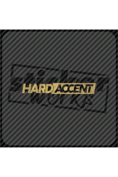 Hard Accent Sticker ürün görseli 1