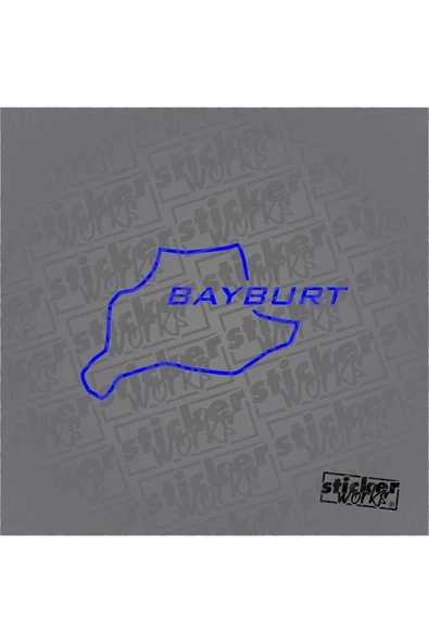 Bayburt Harita Sticker