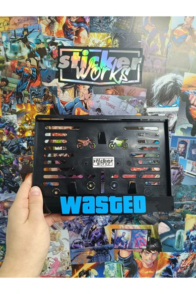 Wasted Mavi Motor Plakalık