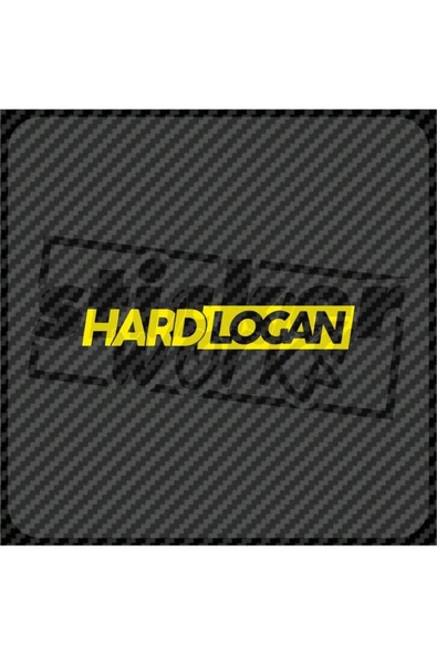 Hard Logan Sticker - Resim 7