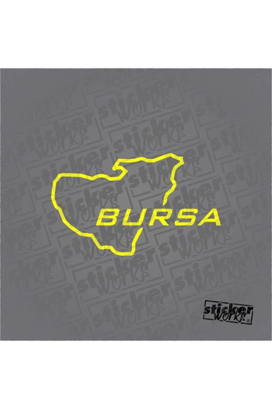 Bursa Harita Sticker