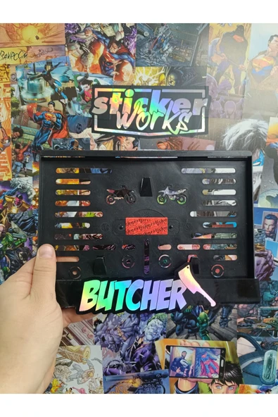 Butcher Hologram  Motor Plakalık ürün görseli 1