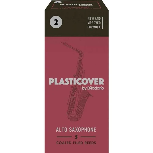 D'Addario Woodwinds PLASTICOVER RRP05ASX200 Alto Saksafon Kamışı NO: 2