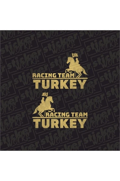 Racing Team Turkey Sticker