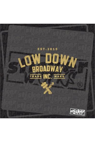 Low Down Broadway Arka Cam Sticker - 11