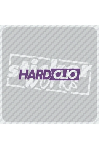 Hard Clio Sticker