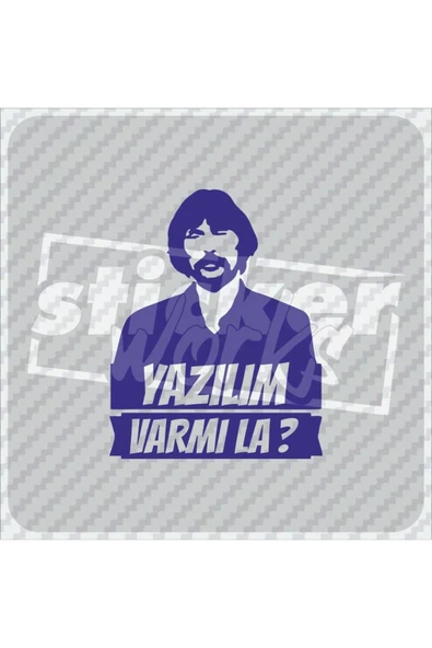 Yazılım Varmı La Sticker - Resim 5
