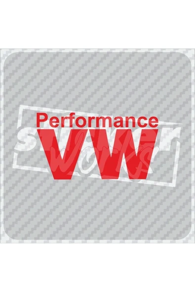 Performance Vw Sticker - 5