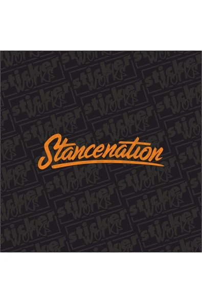 Ön Cam Stance Nation Sticker