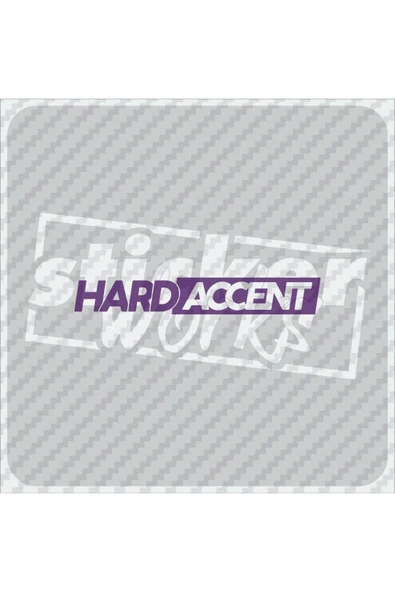 Hard Accent Sticker - Resim 7