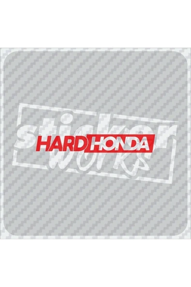 Hard Honda Sticker