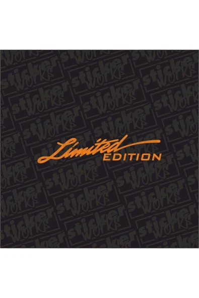 Ön Cam Limited Edition Sticker