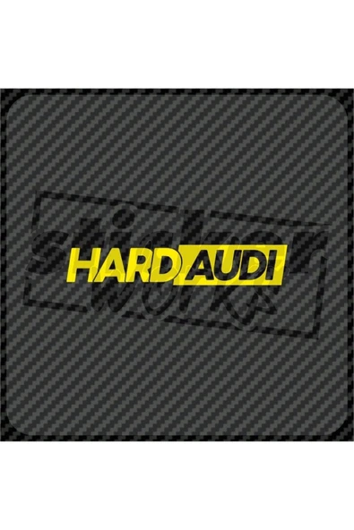 Hard Audi Sticker