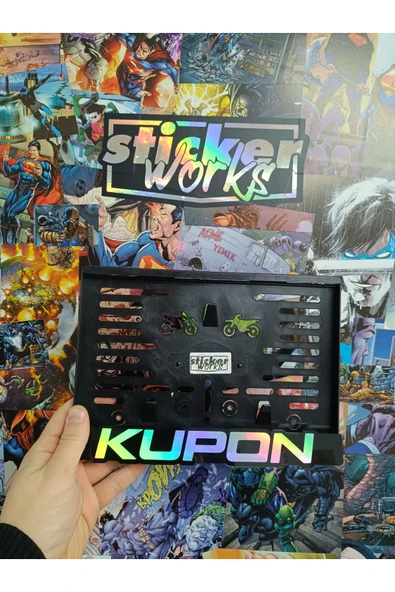 Kupon Hologram Motor Plakalık