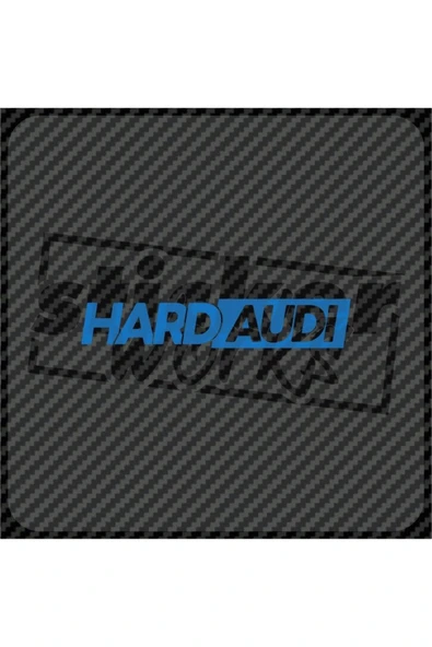 Ön Cam Hard Audi Sticker
