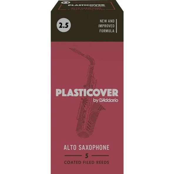D'Addario Woodwinds PLASTICOVER RRP05ASX250 Alto Saksafon Kamışı NO: 2,5 ürün görseli 1
