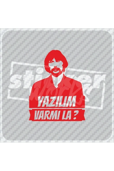 Yazılım Varmı La Sticker ürün görseli 1