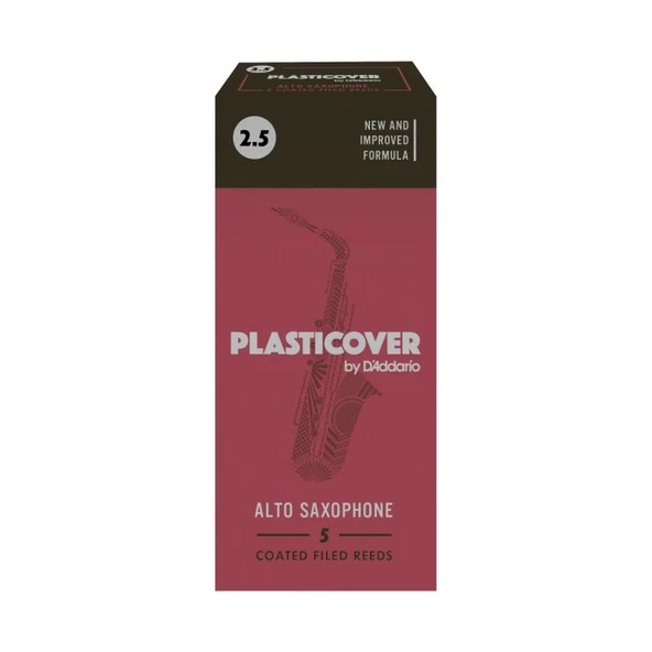 D'Addario Woodwinds PLASTICOVER RRP05ASX250 Alto Saksafon Kamışı NO: 2,5 - Resim 2