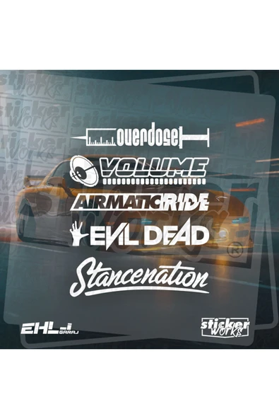 Overdose Sticker Paketi