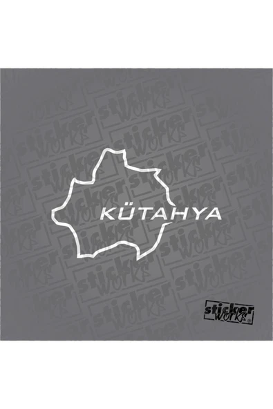 Tunceli Harita Sticker