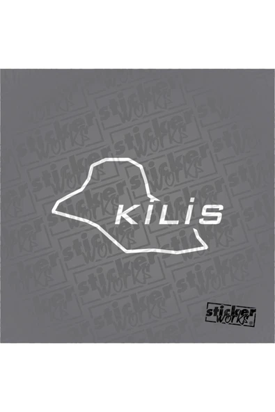 Kilis Harita Sticker - 10