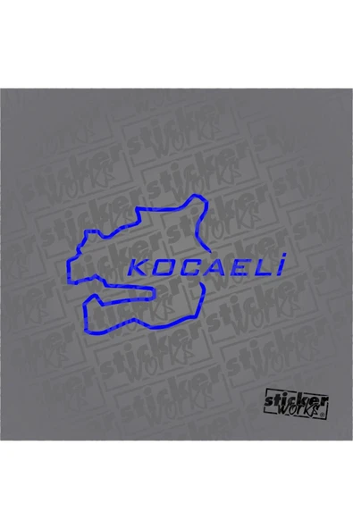 Kocaeli Harita Sticker