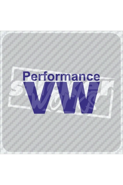 Performance Vw Sticker - 7