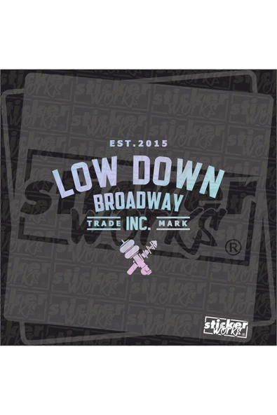 Low Down Broadway Arka Cam Sticker - 4