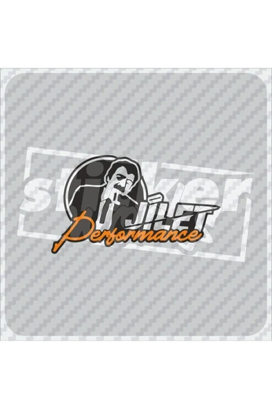Jilet Performance Sticker - Resim 7
