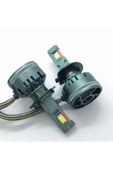 H7 VRPRO FORTE XENON 6000K-6500K SAF BEYAZ IŞIK LED XENON 18000LÜMEN 60W GARANTİLİ ÜRÜN 12-24V - Resim 3