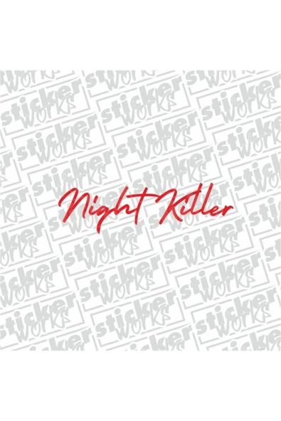 Ön Cam Night Killer Sticker