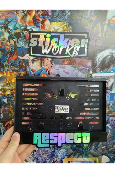 Respect Holgoram Motor Plakalık
