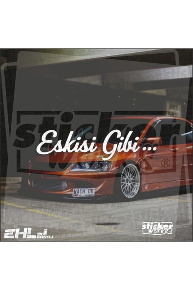 Eskisi Gibi Sticker - Resim 4