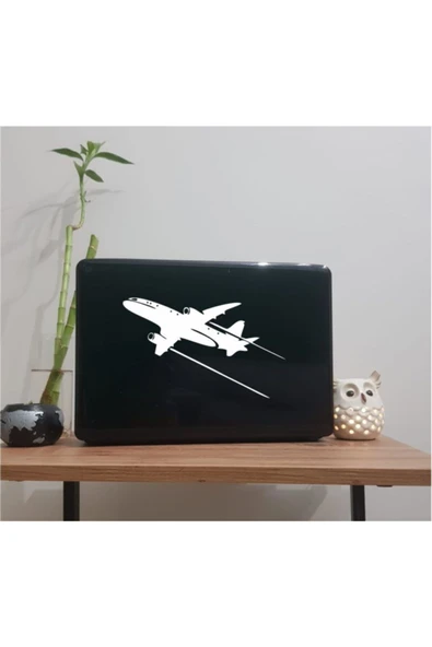 Uçak Laptop Sticker - Resim 4