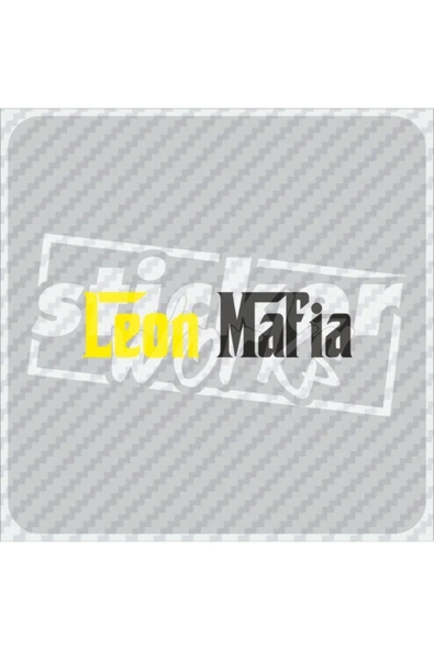 Leon Mafia Sticker - 6