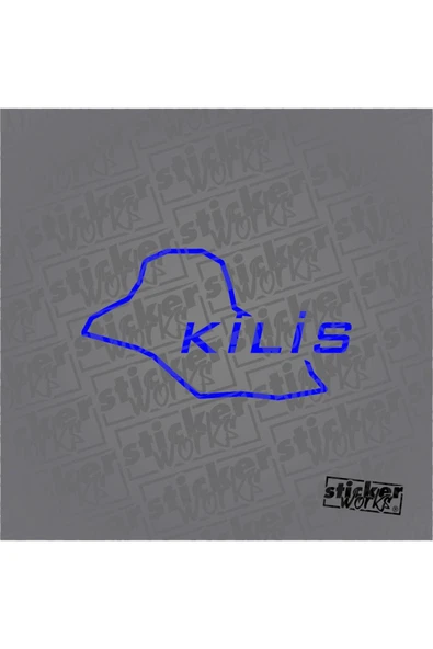 Kilis Harita Sticker - 4
