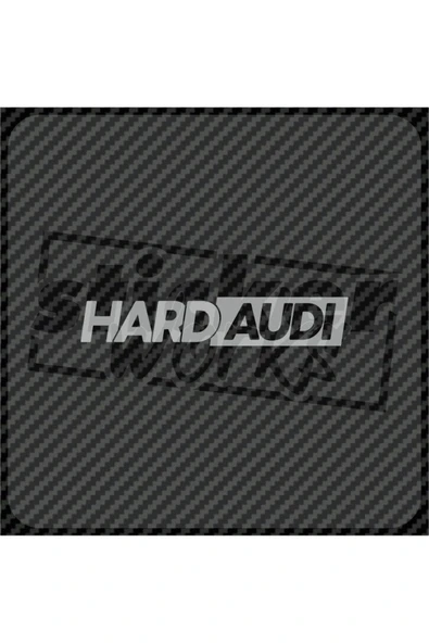 Ön Cam Hard Audi Sticker - 4