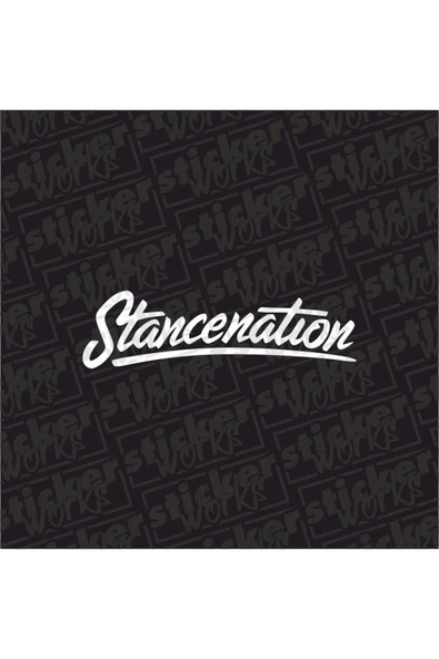 Stance Nation Sticker - Resim 7