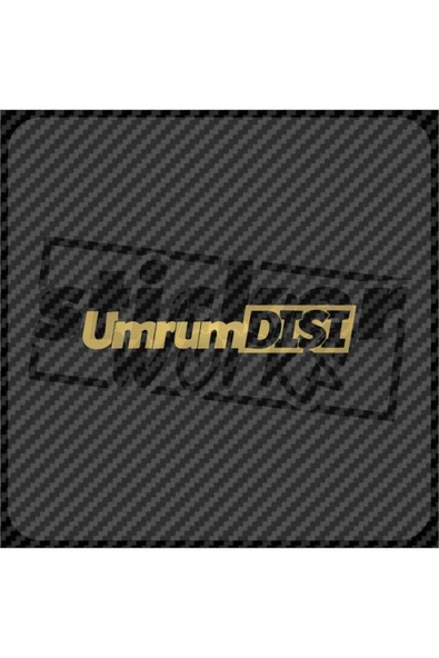 Umrum Dışı Sticker - 9