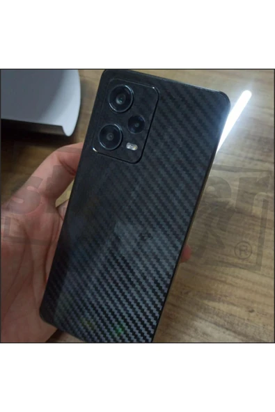 Redmi Note 12 Pro Uyumlu 5g Arka Kaplama Sticker 5d Karbon Kılıf Değildir