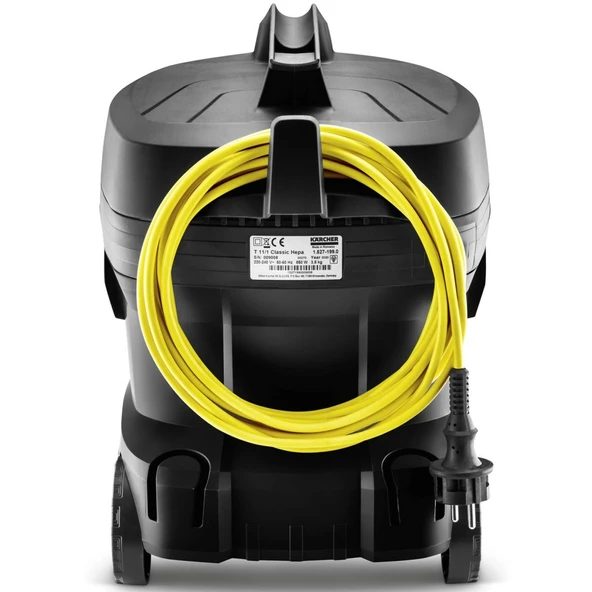Karcher T 11/1 Classic 850W 11 Litre Profesyonel Torbalı Süpürge - Siyah - 2