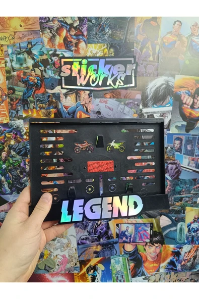 Legend Hologram  Motor Plakalık