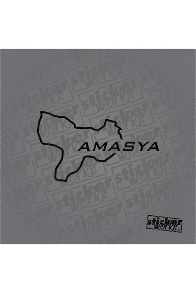 Amasya Harita Sticker