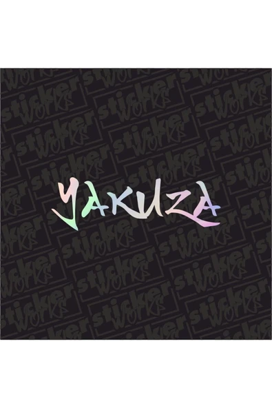 Yakuza Hologram Sticker