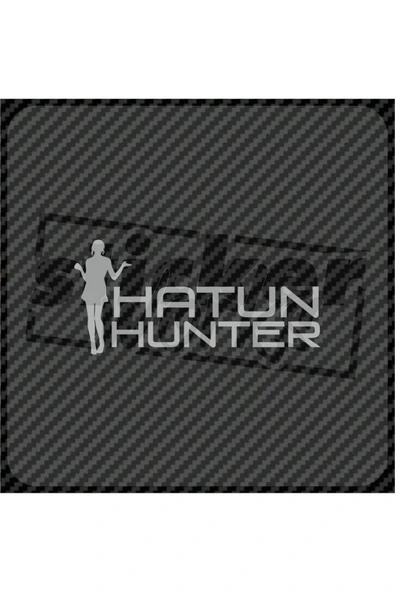 Hatun Hunter Sticker - Resim 4
