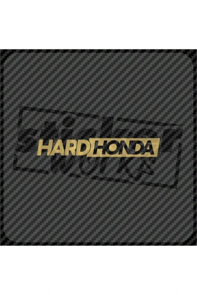 Hard Honda Sticker - 7