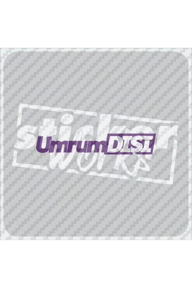 Umrum Dışı Sticker