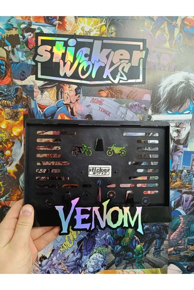 Venom Hologram Motor Plakalık ürün görseli 1